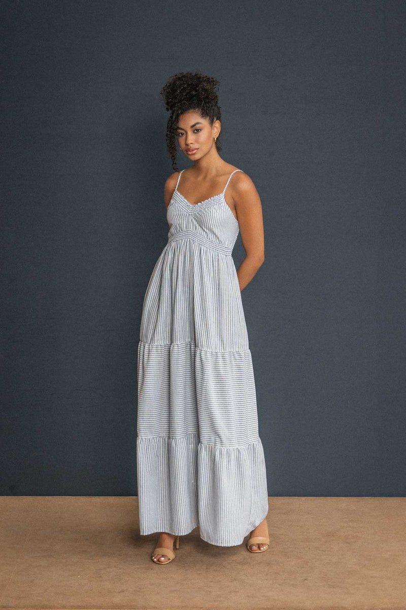 Martina Dress Blue