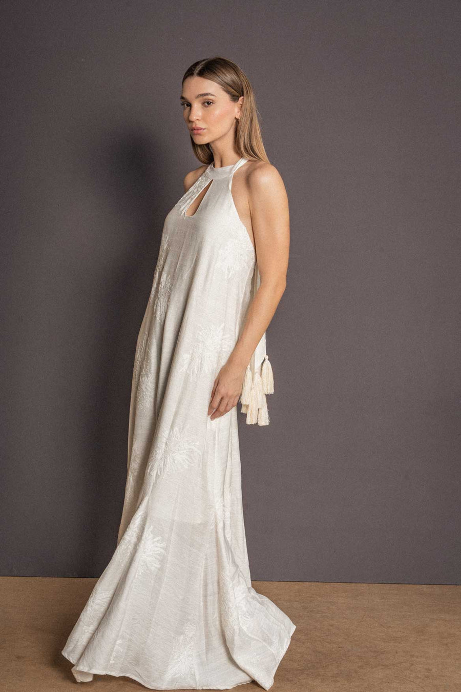 Sharlotte Dress White
