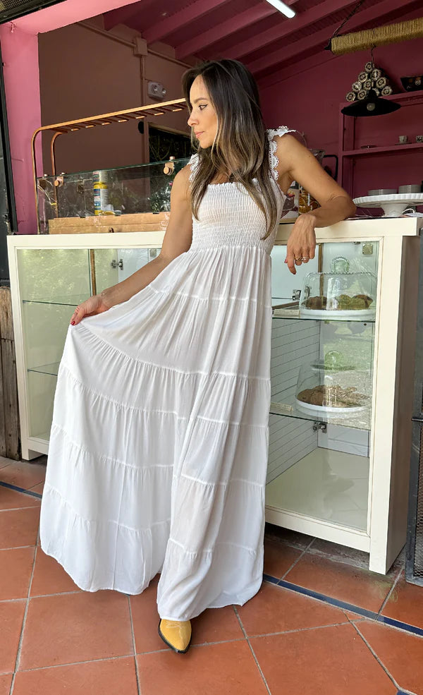 Vestido Tassia Ivory