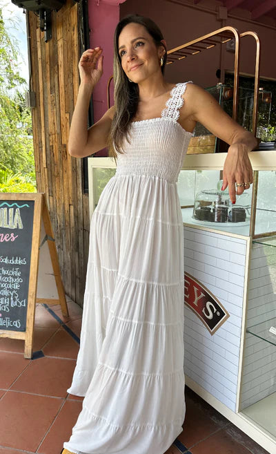 Vestido Tassia Ivory