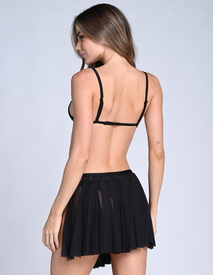 Oasis Beach Wrap Black. Beach Wrap Cover-Up In Black