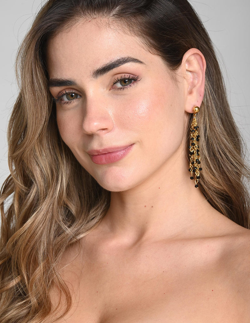 Dalia Earring Black