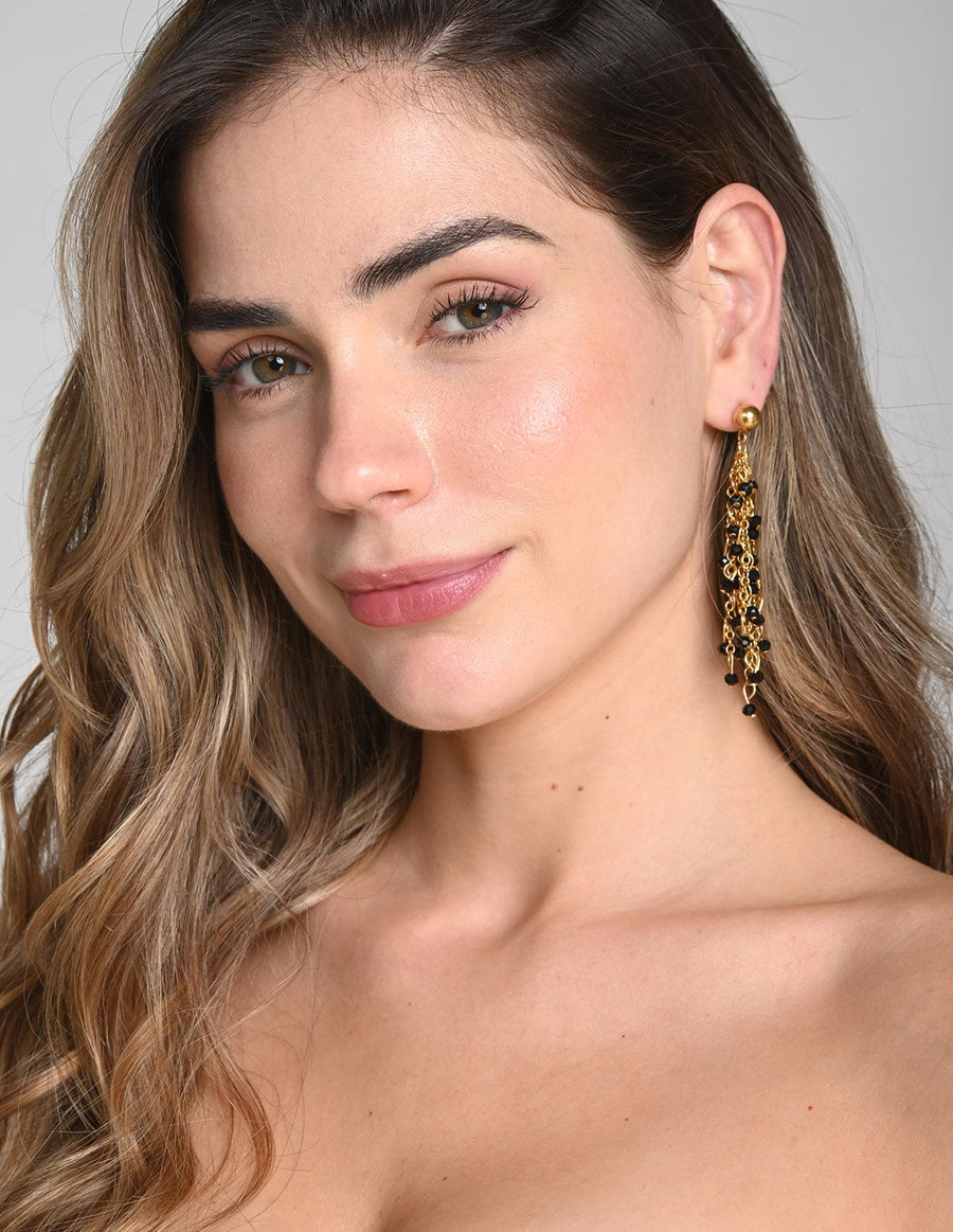 Dalia Earring Black