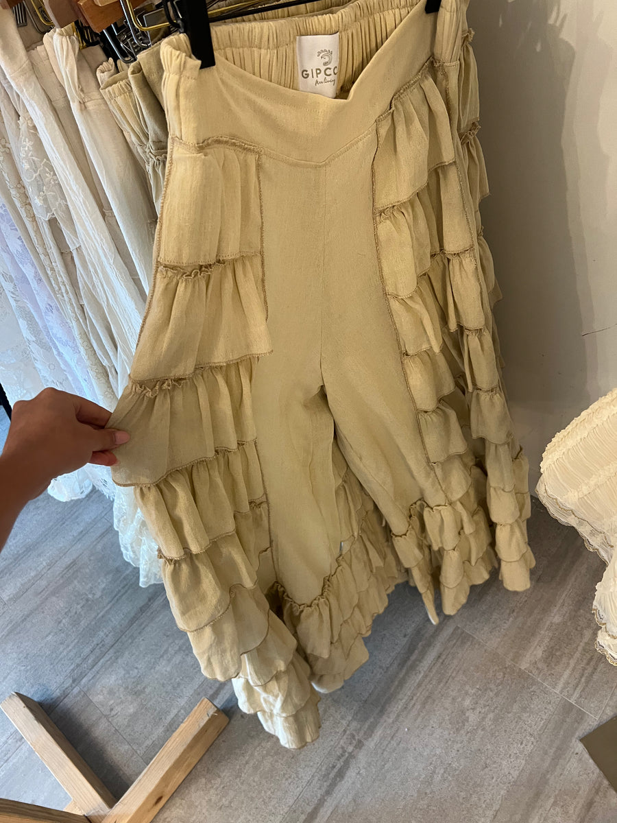 Bohemia Ruffled Pants