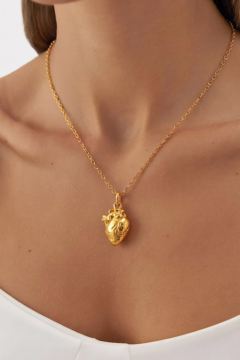 BlingTOMIC Mini Metal Necklace Dorado