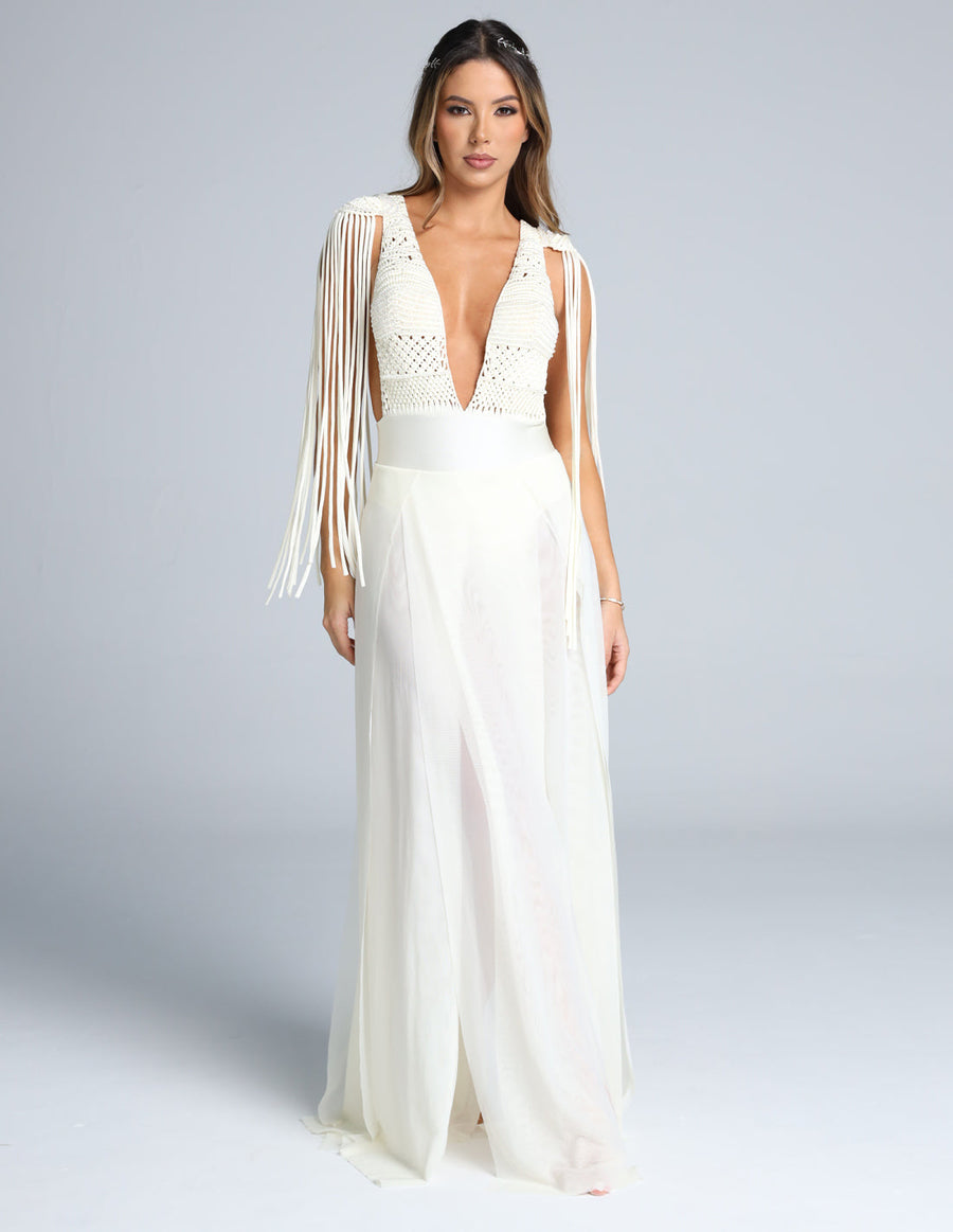 Umbra Dress Ivory