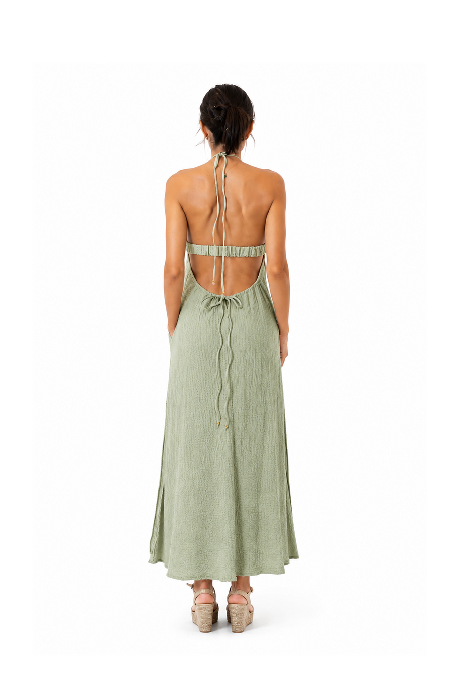 Lorette Dress Green