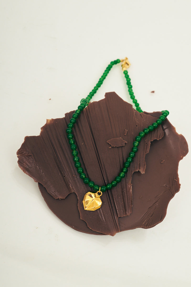 Jade Heart Necklace
