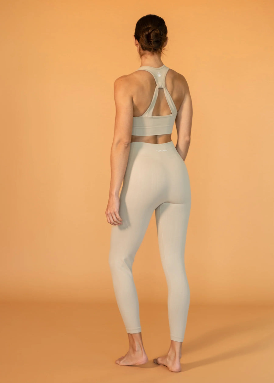 HERRINGBONE HIGH-WASISTED LEGGINGS