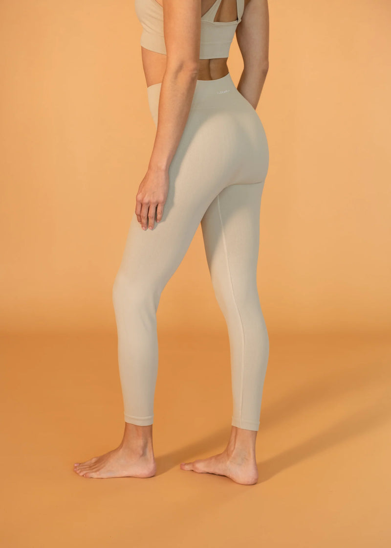 HERRINGBONE HIGH-WASISTED LEGGINGS