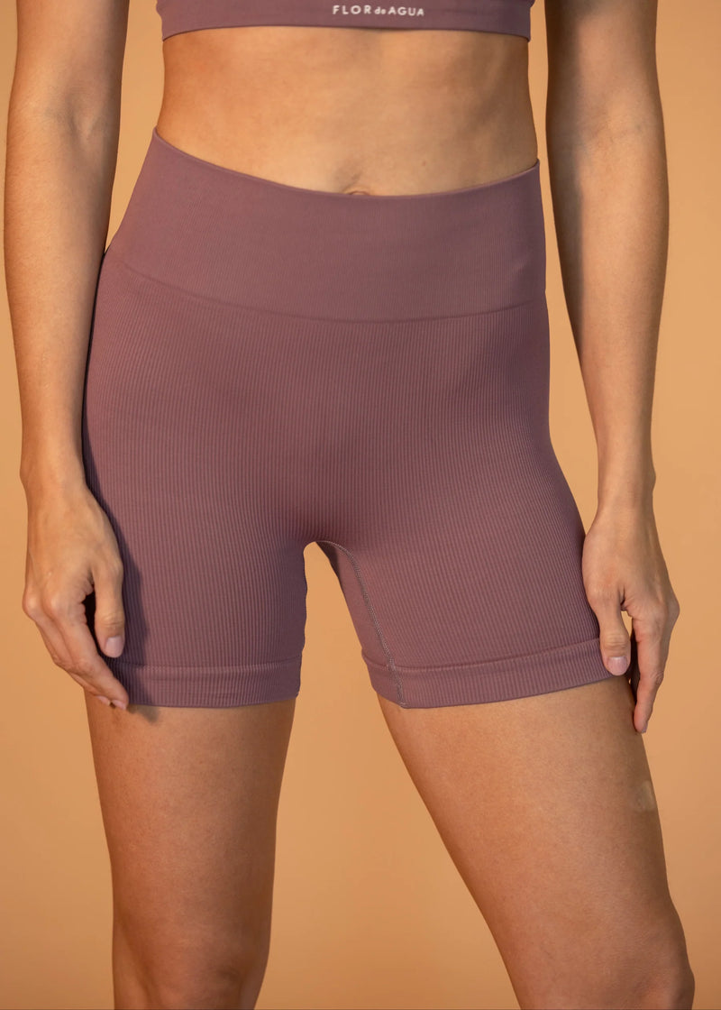 RIPEL RIBBED BIKER SHORTS