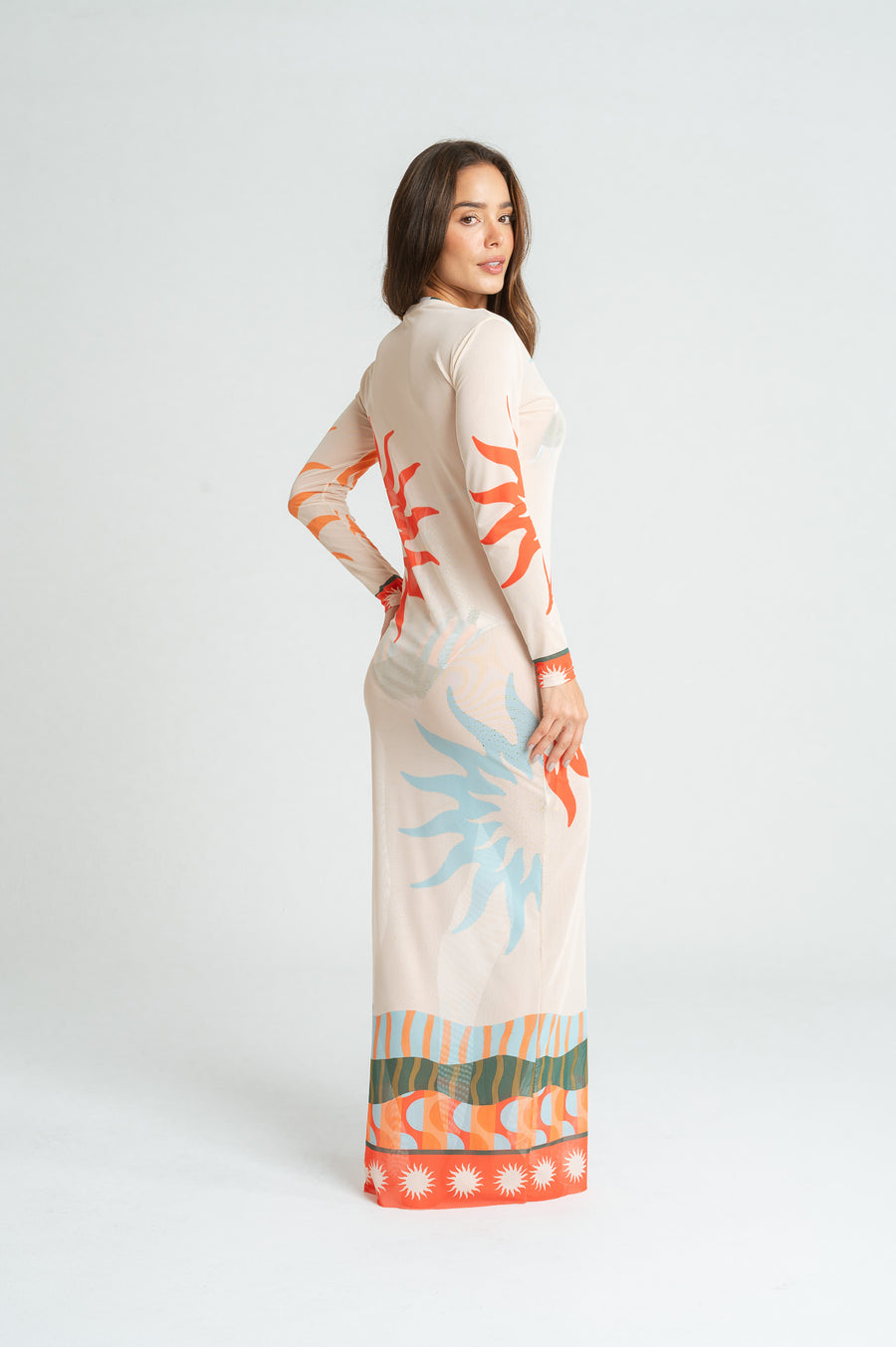 Mesh Hawai Dress