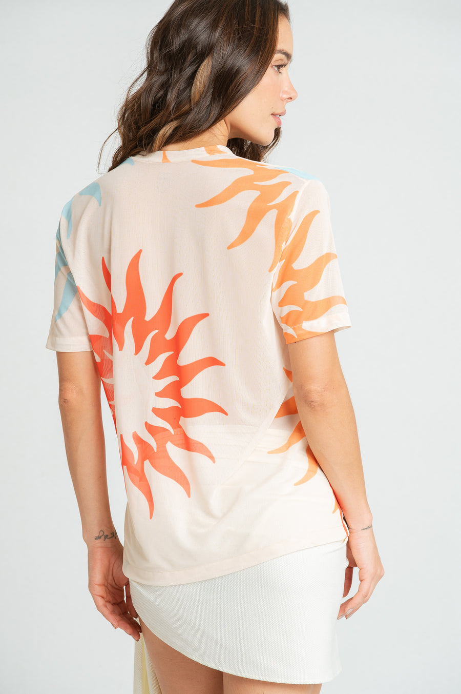 Mesh Sola Blouse