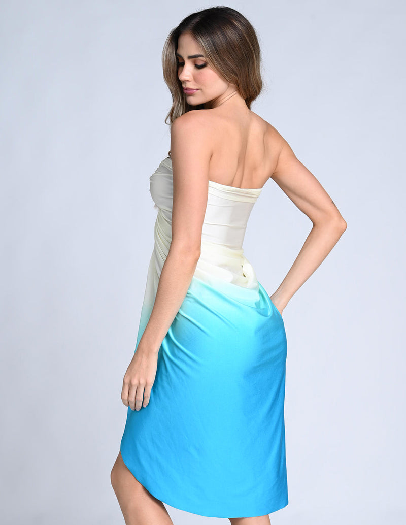 Bay Skirt Faded Turquoise