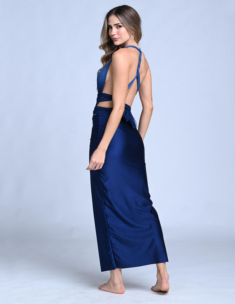 Beloved Skirt Night Blue. Hand-Dyed Skirt In Night Blue