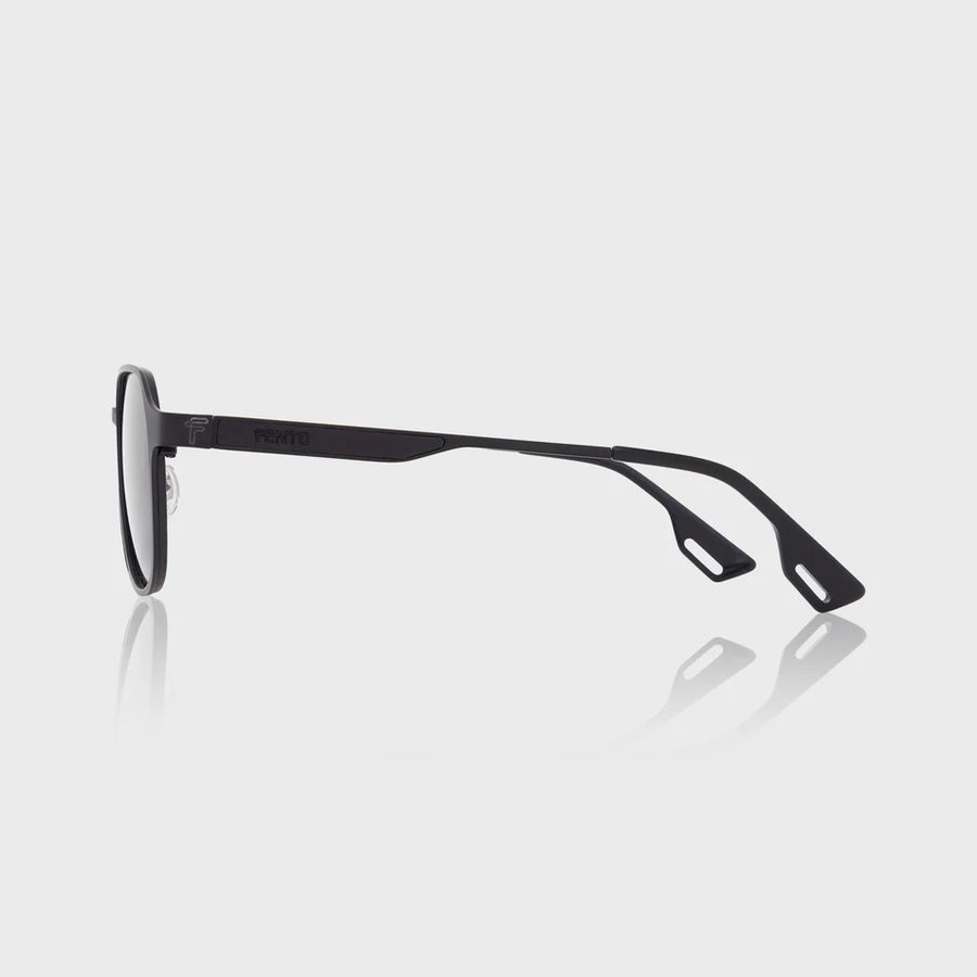 Freeport Steel Sunglasses Black
