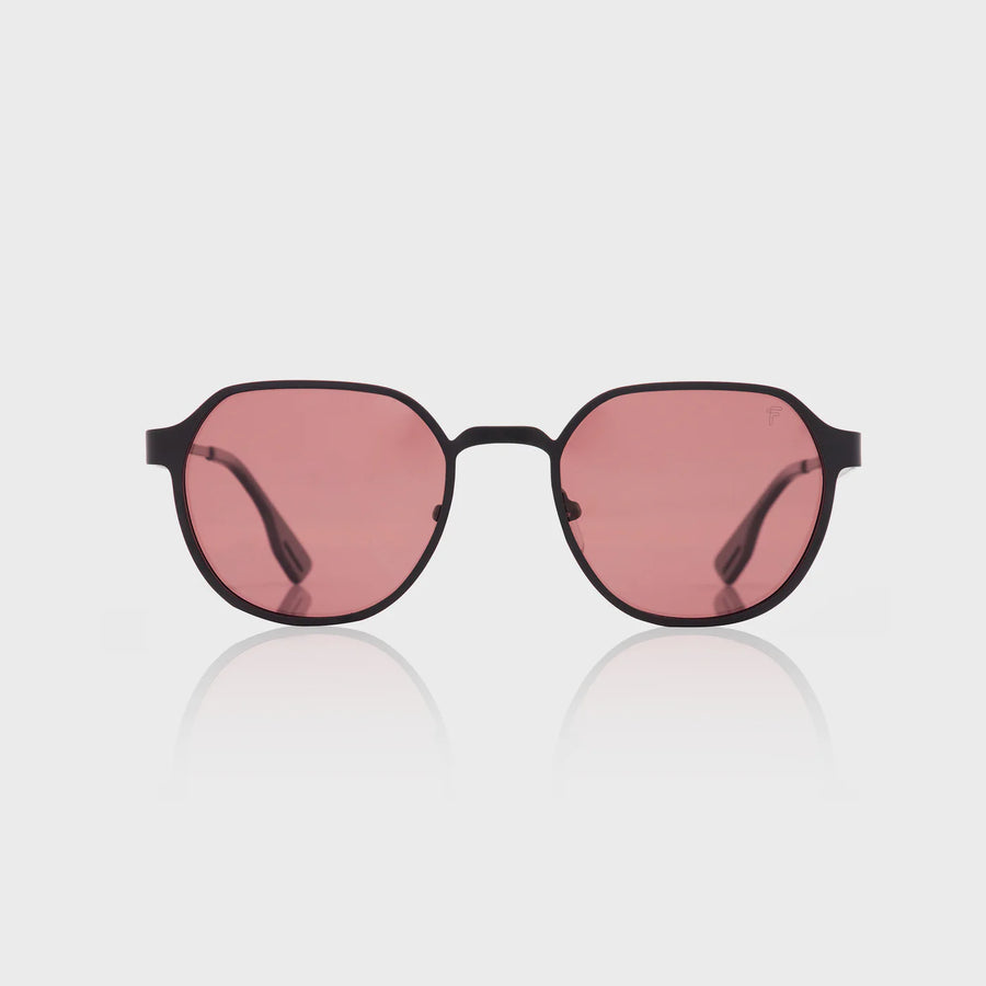 Freeport Steel Sunglasses Red