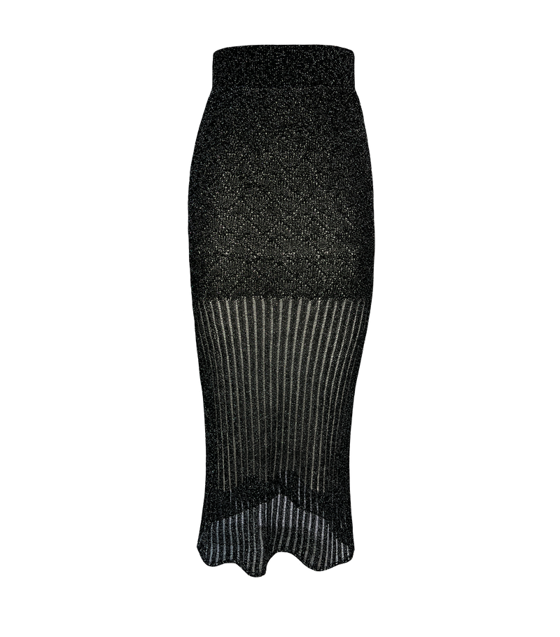 Black Constellation Skirt
