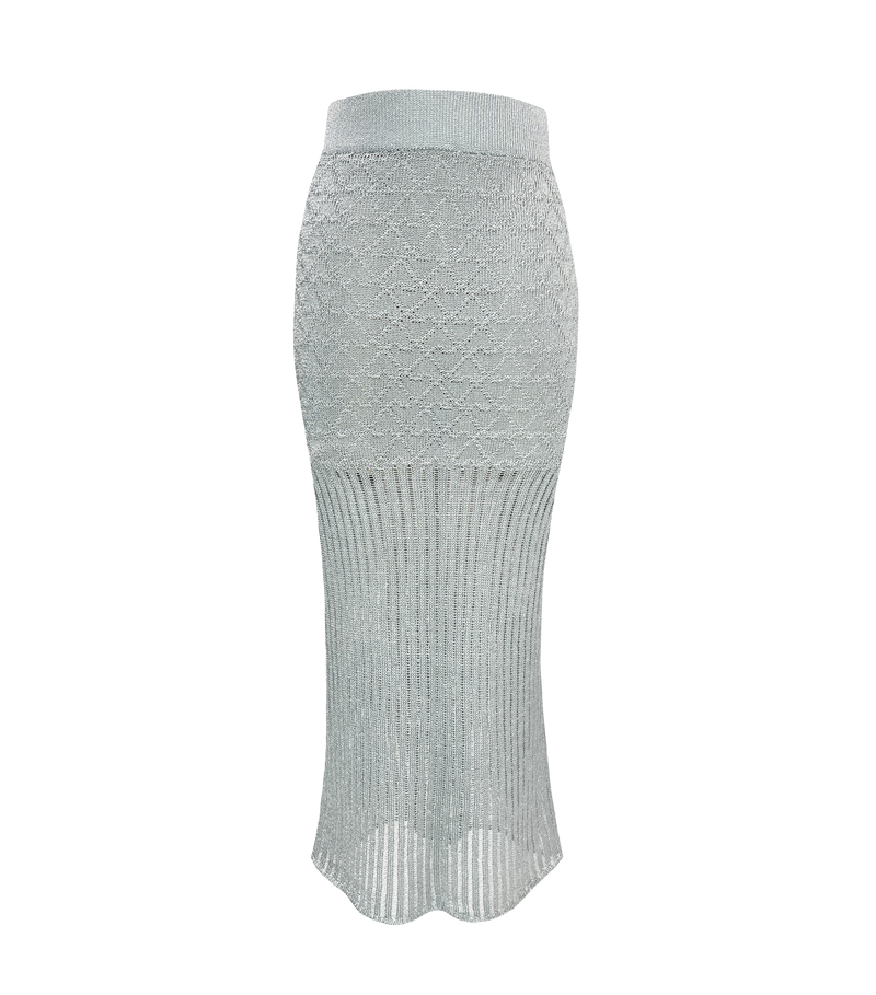 Silver Constellation Skirt