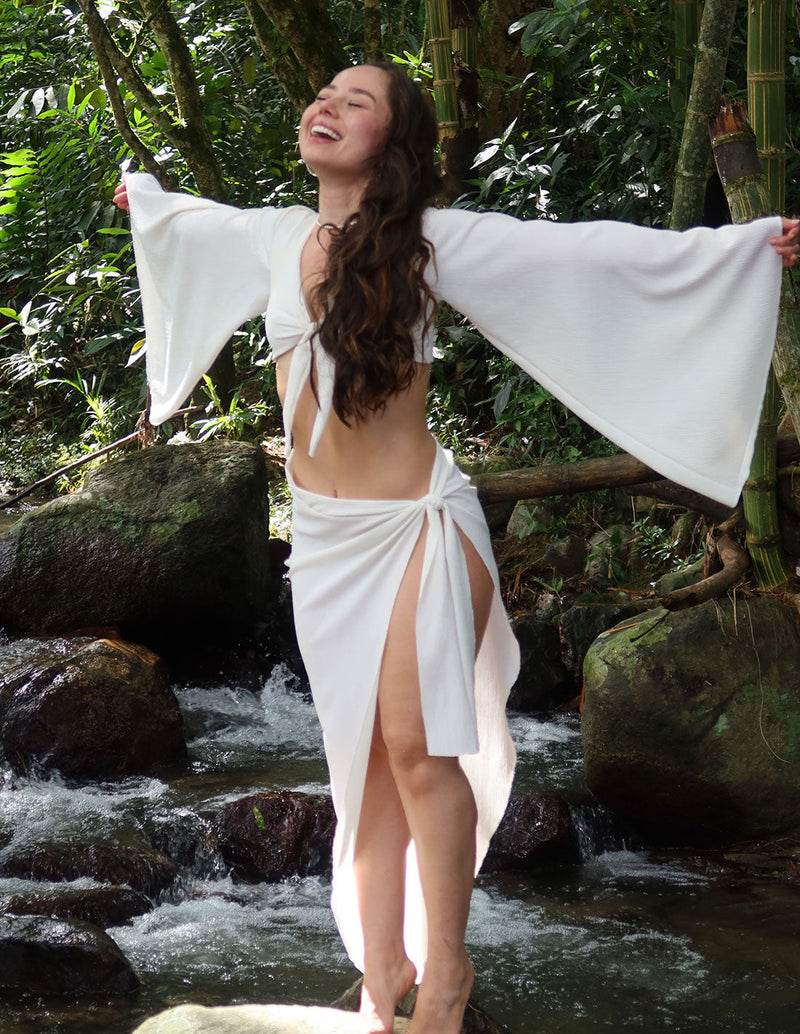Naiya Skirt Ivory