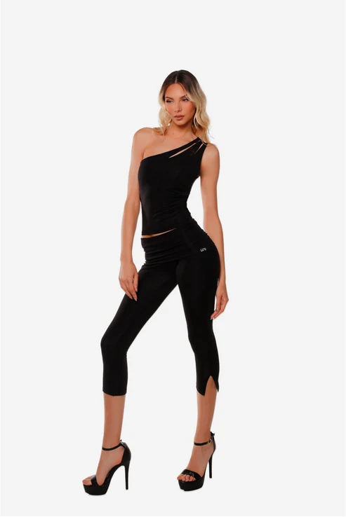 FOLDOVER CAPRI PANTS