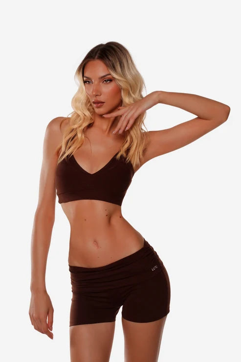 DOUBLE LAYERED CROP TOP