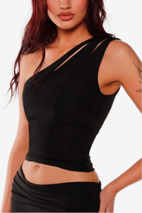 ASYMMETRIC TANK TOP