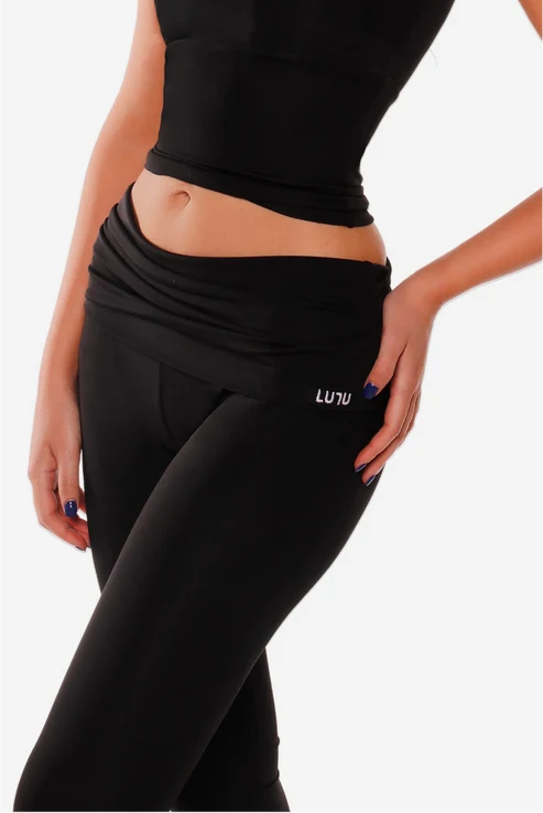 FOLDOVER CAPRI PANTS