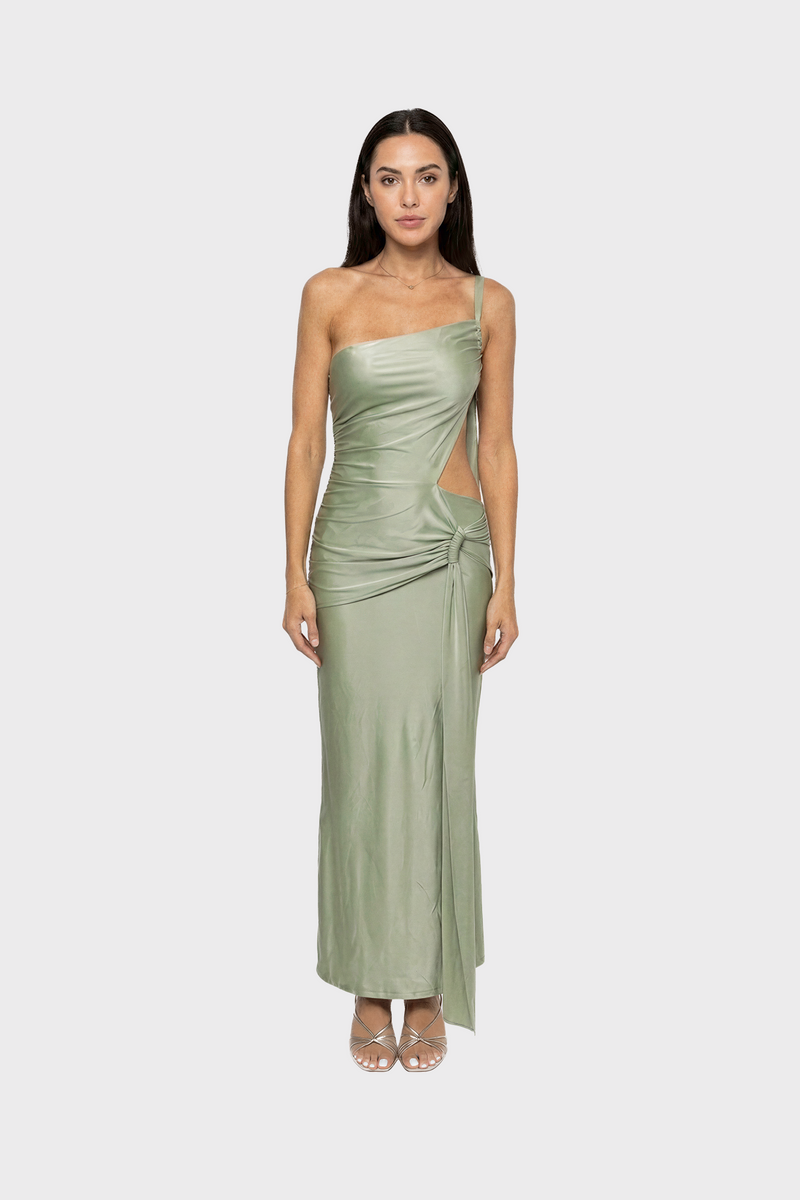 Luciana Dress Olive Green