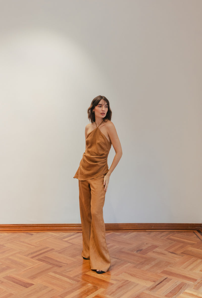 Pants Gabriela Caramelo
