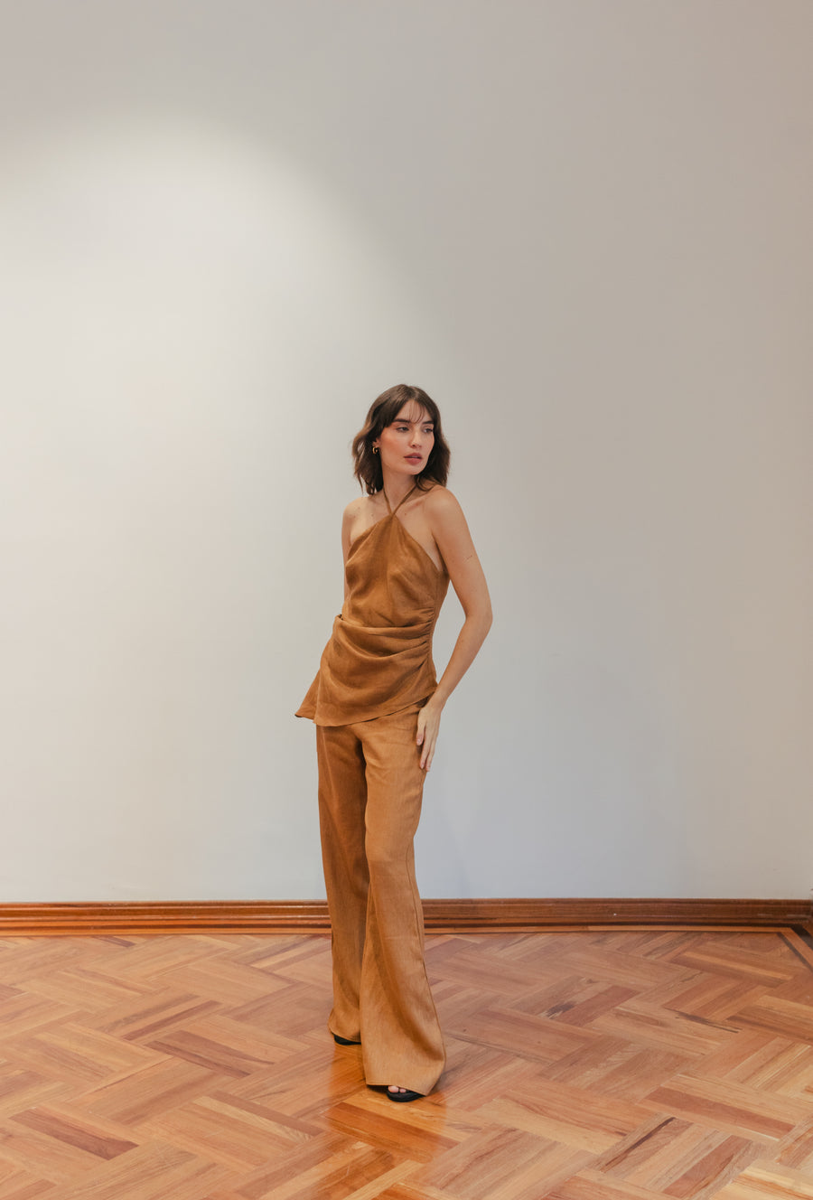 Pants Gabriela Caramelo