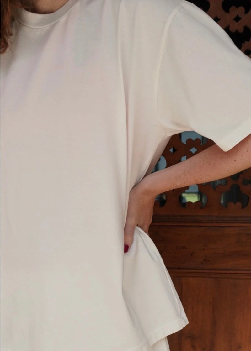 OVERSIZED COTTON TEE
