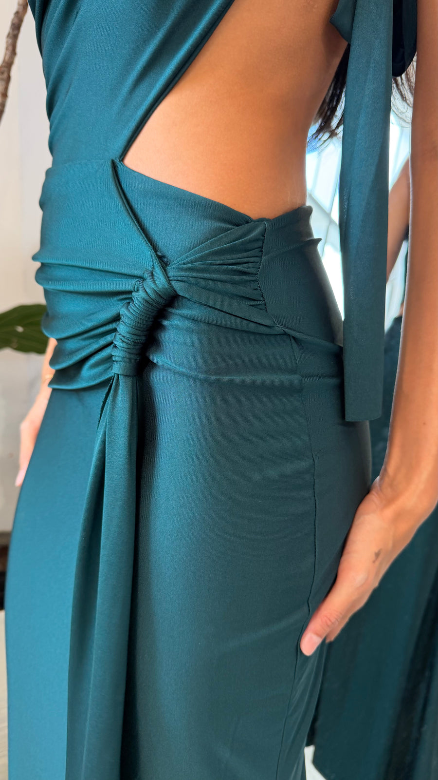 Luciana Dress Turquoise