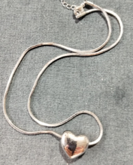 Cadena Plata Dije Corazón