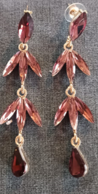 Violet Stone Earring