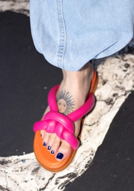 Majo Naranja/fucsia