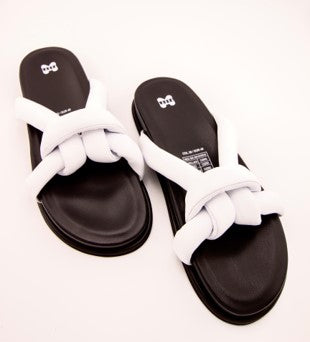 Majo Black and White Sandals