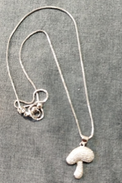 CADENA  HONGO PLATA