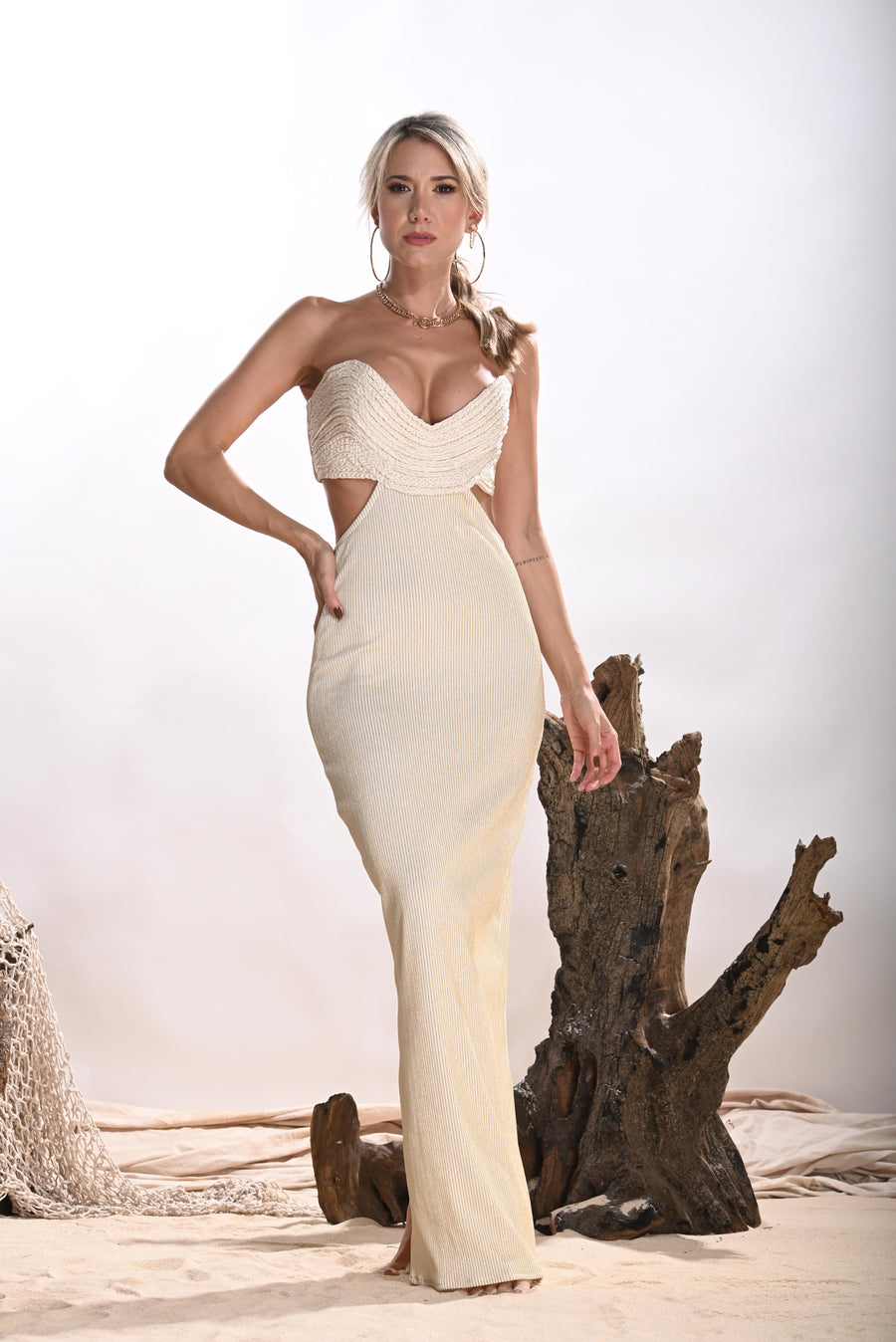 Cristal Crudo Dress