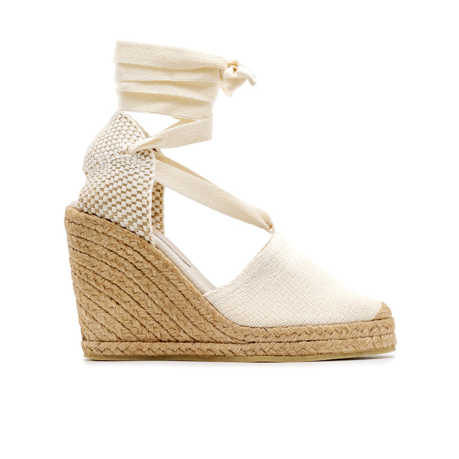 Mayorca Alta Textil Crudo Shoes