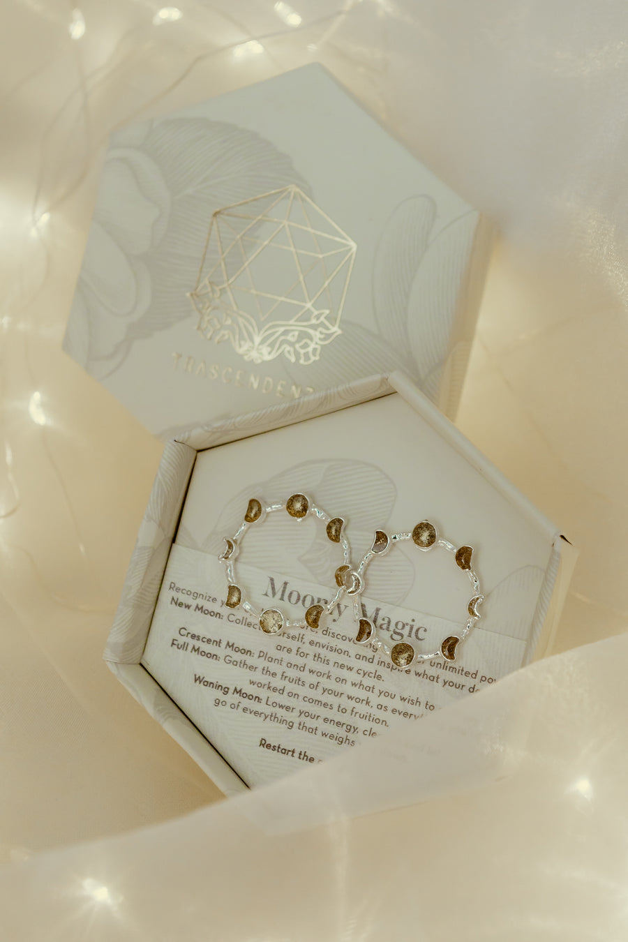 Moonly Magic Earings - Silver