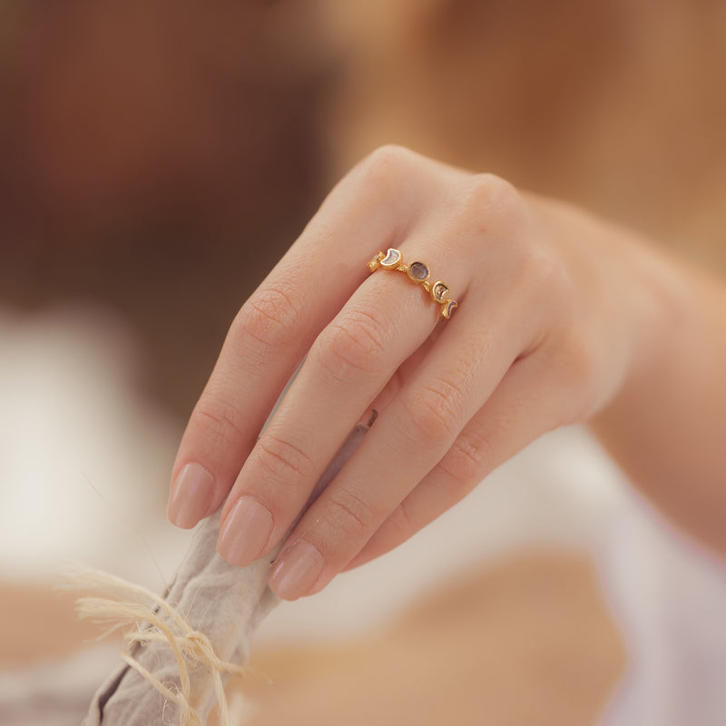 Moonly Magic Ring - Gold