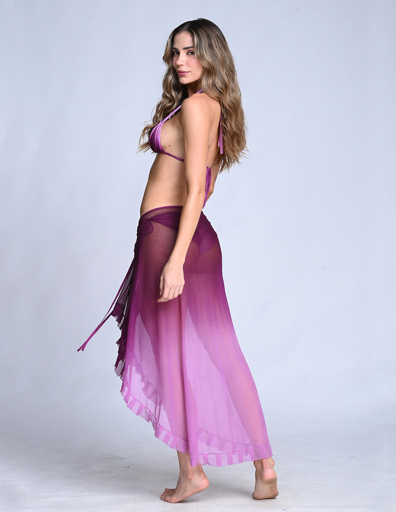 Outfit:Top Water, Bottom Star &  Beach Wrap Calm Faded Violet