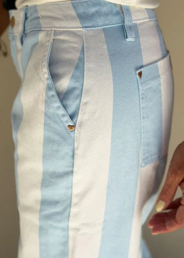 Osiris Blue Stripe Denim Pants