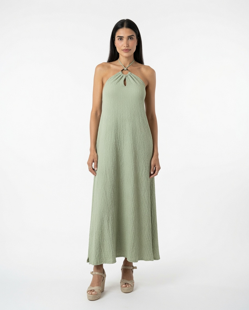Lorette Dress Green