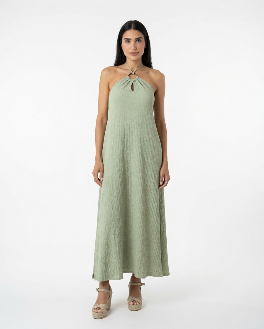Lorette Dress Green