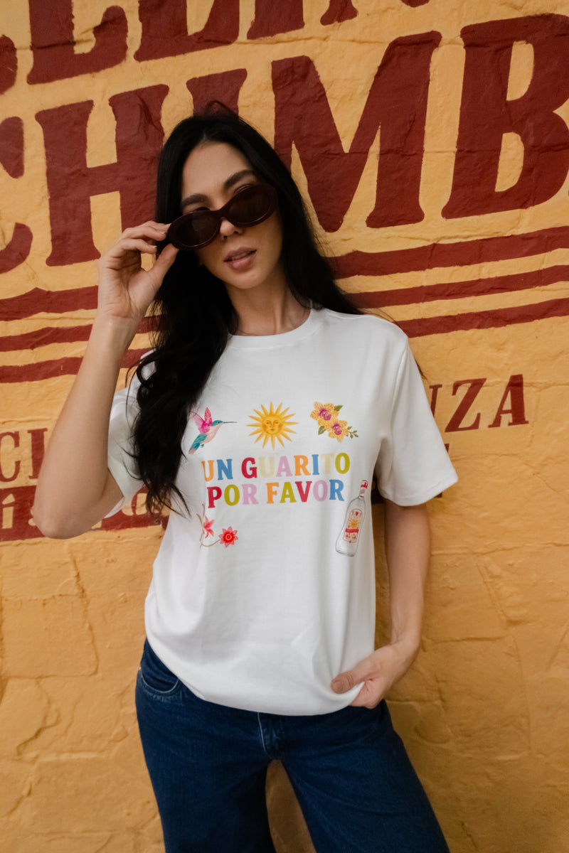 Un Guarito T shirt white