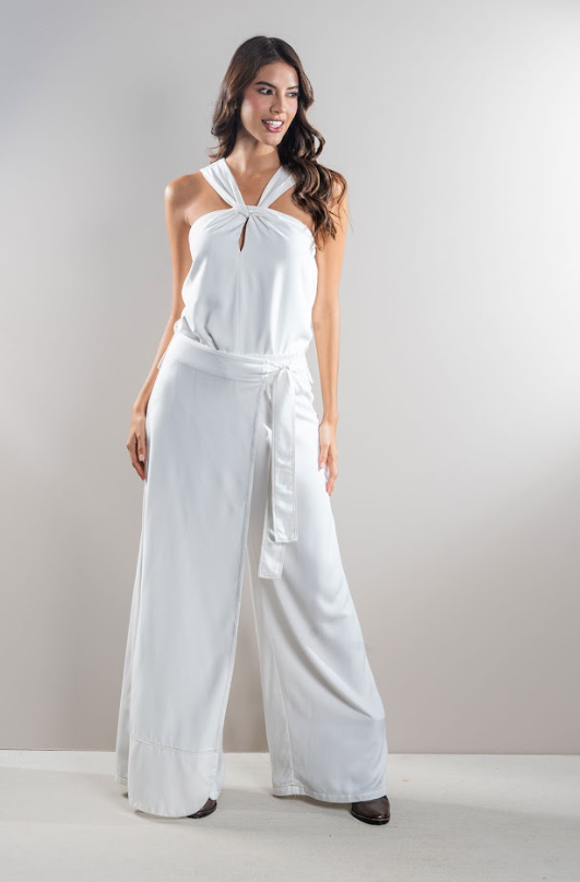 Vela Pants White