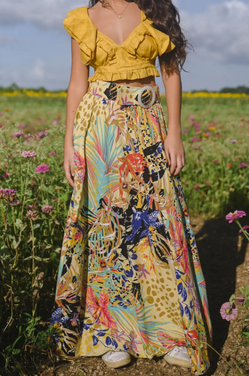 Garden Maxi Skirt