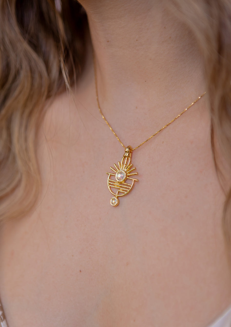 Sunrise Necklace - Gold